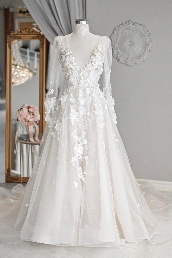Ilaria® | Elegant Dress With V-Neckline main image 0