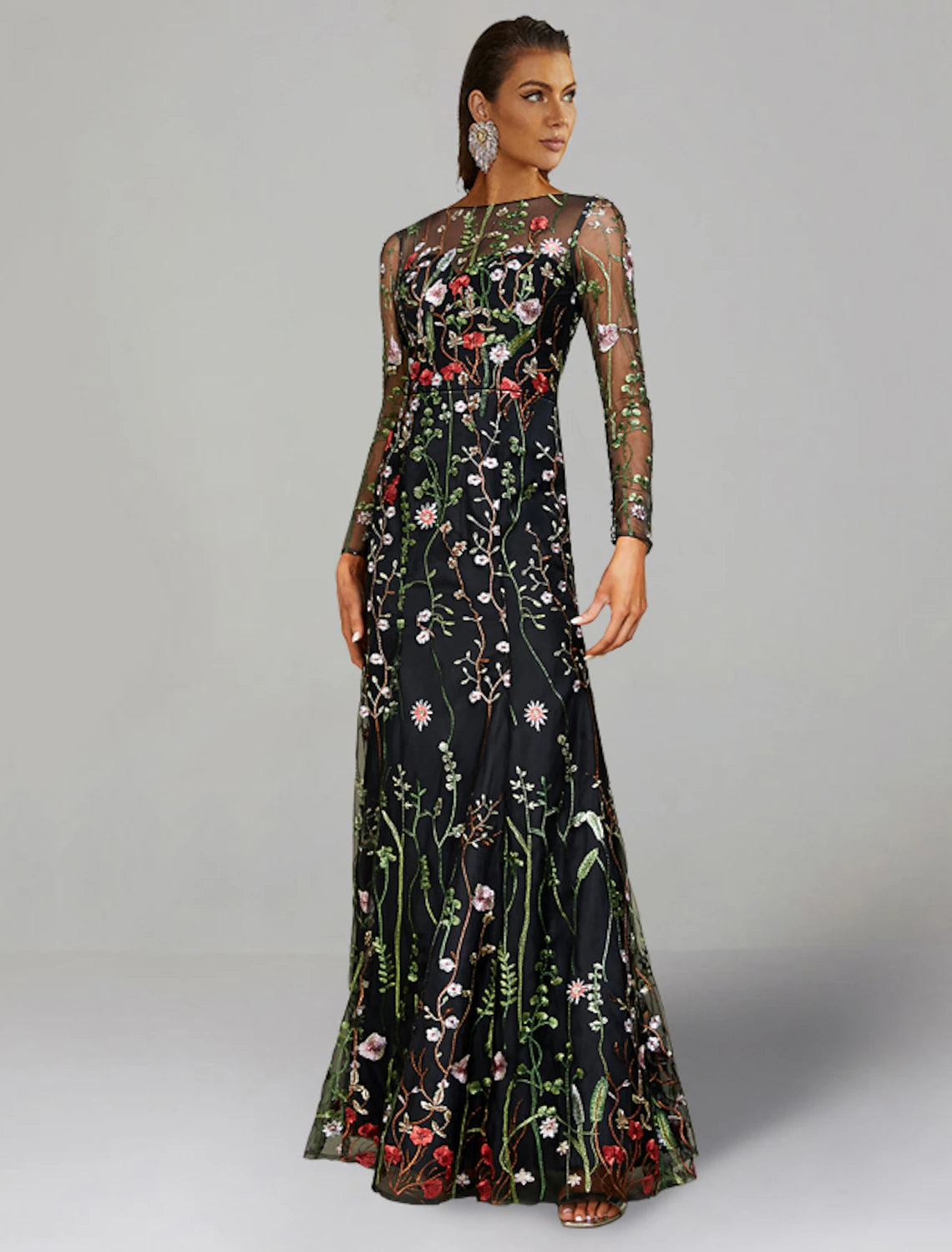 Strapless Daffodil Sheath/Column Wedding Guest Dress with Zipper Back main image 0