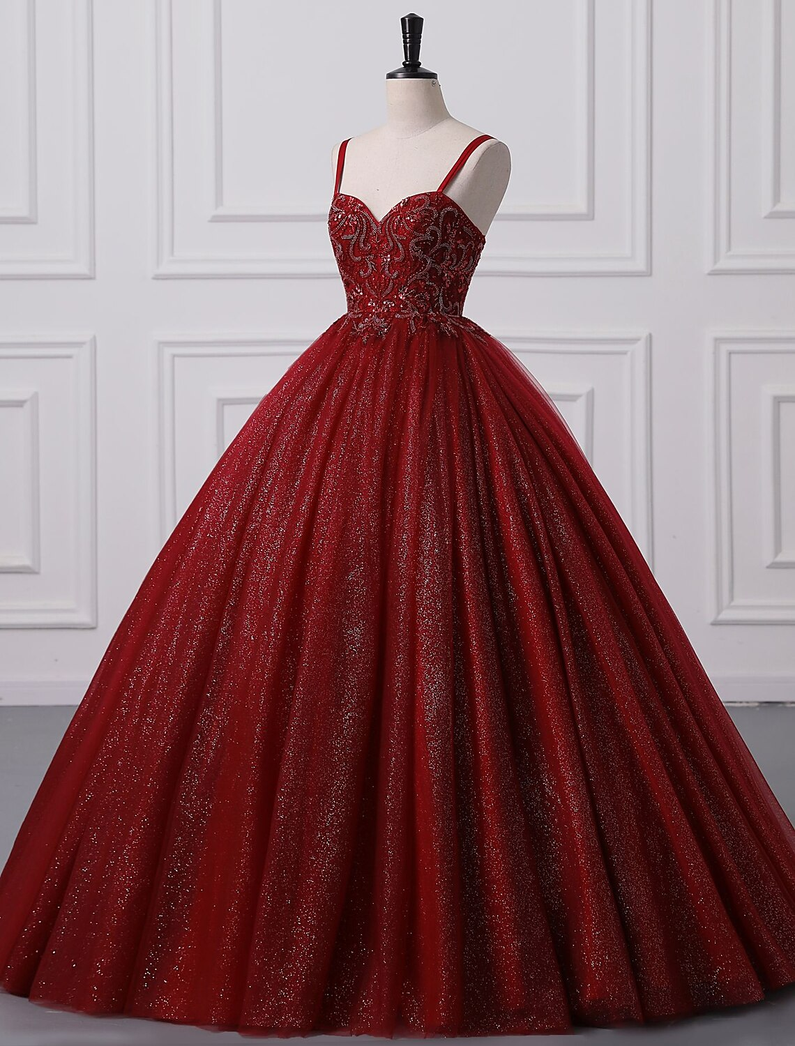 Ball Gown Prom Dresses Princess Dress Graduation Floor Length Sleevele