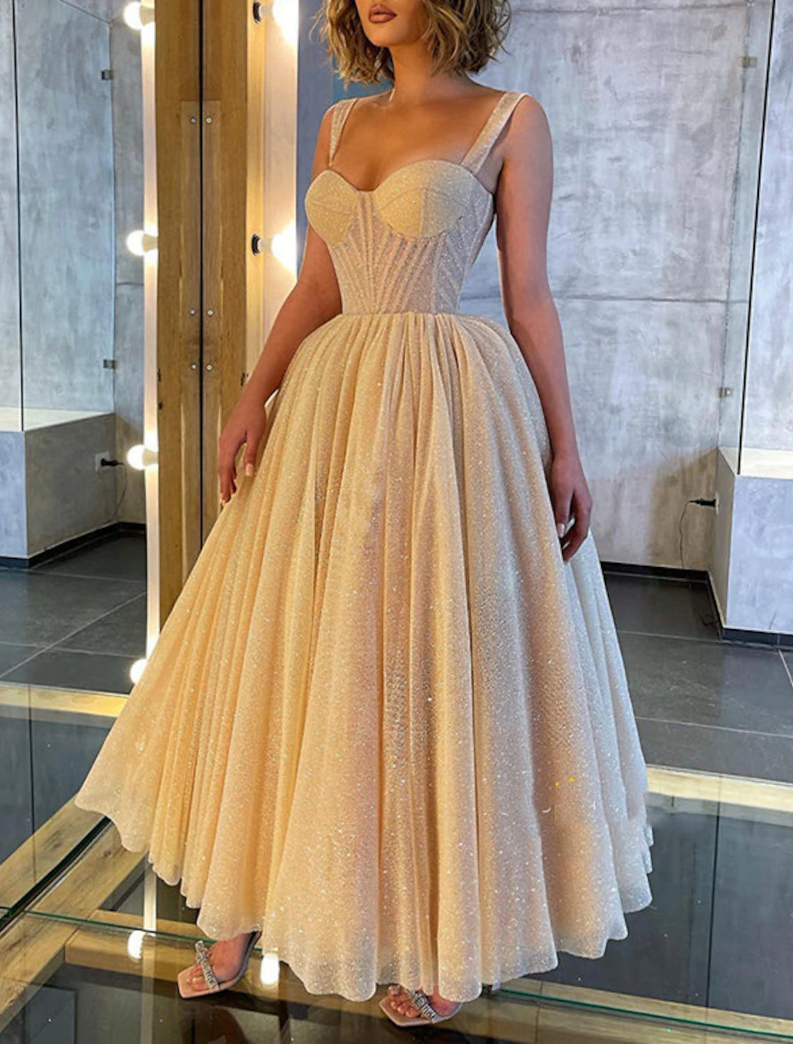 Ball Gown Prom Dresses Corsets Dress Wedding Party Dress Birthday Ankl