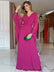 A-Line/Princess Chiffon Ruched Bateau 3/4 Sleeves Asymmetrical Mother of the Bride Dresses main image 0