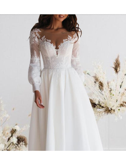 Reception Simple Wedding Dresses Wedding Dresses A-Line Sweetheart Camisole Spaghetti Strap Tea Length Satin Bridal Gowns With Solid Color